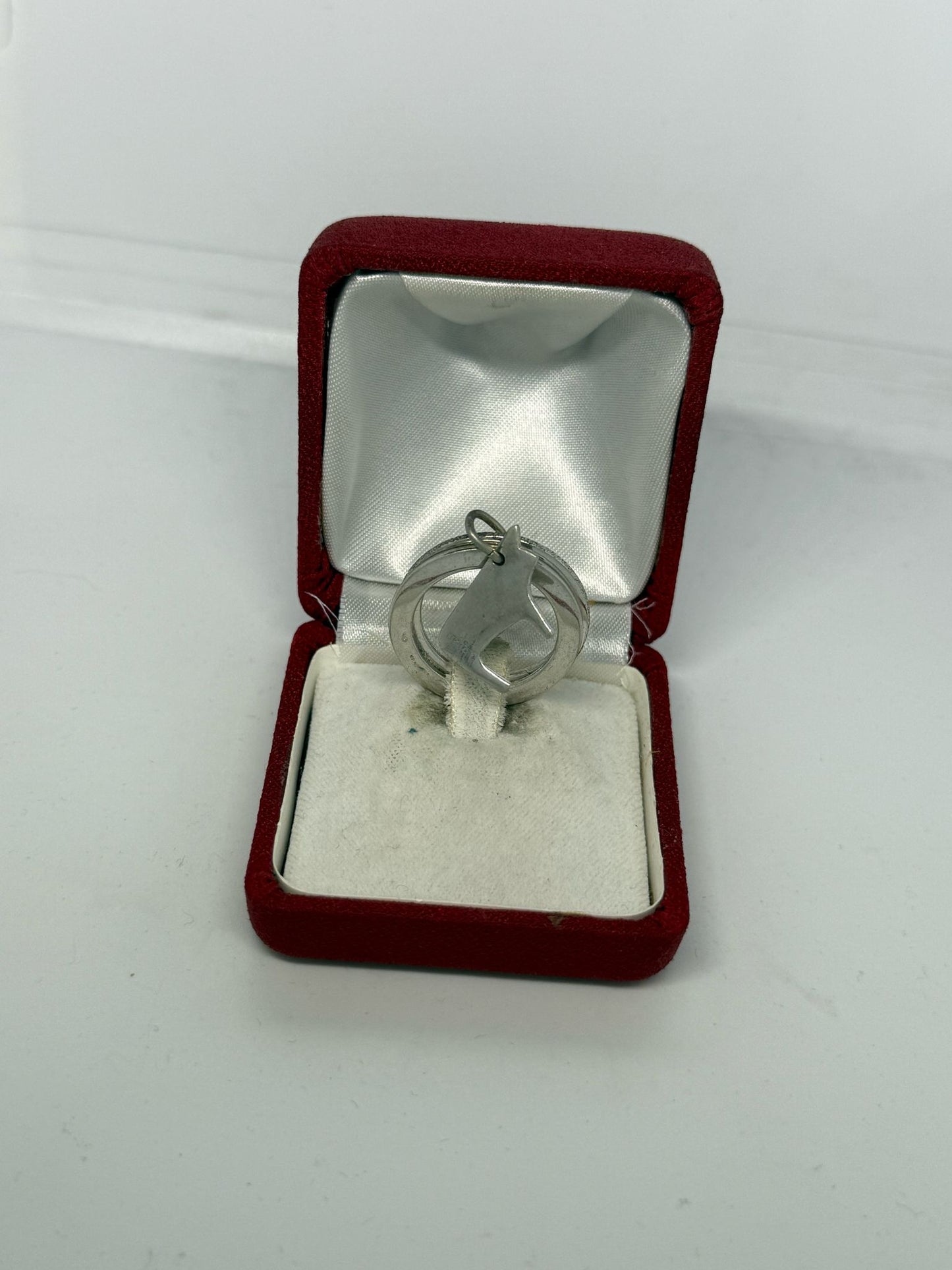 Anello mucca in argento 925