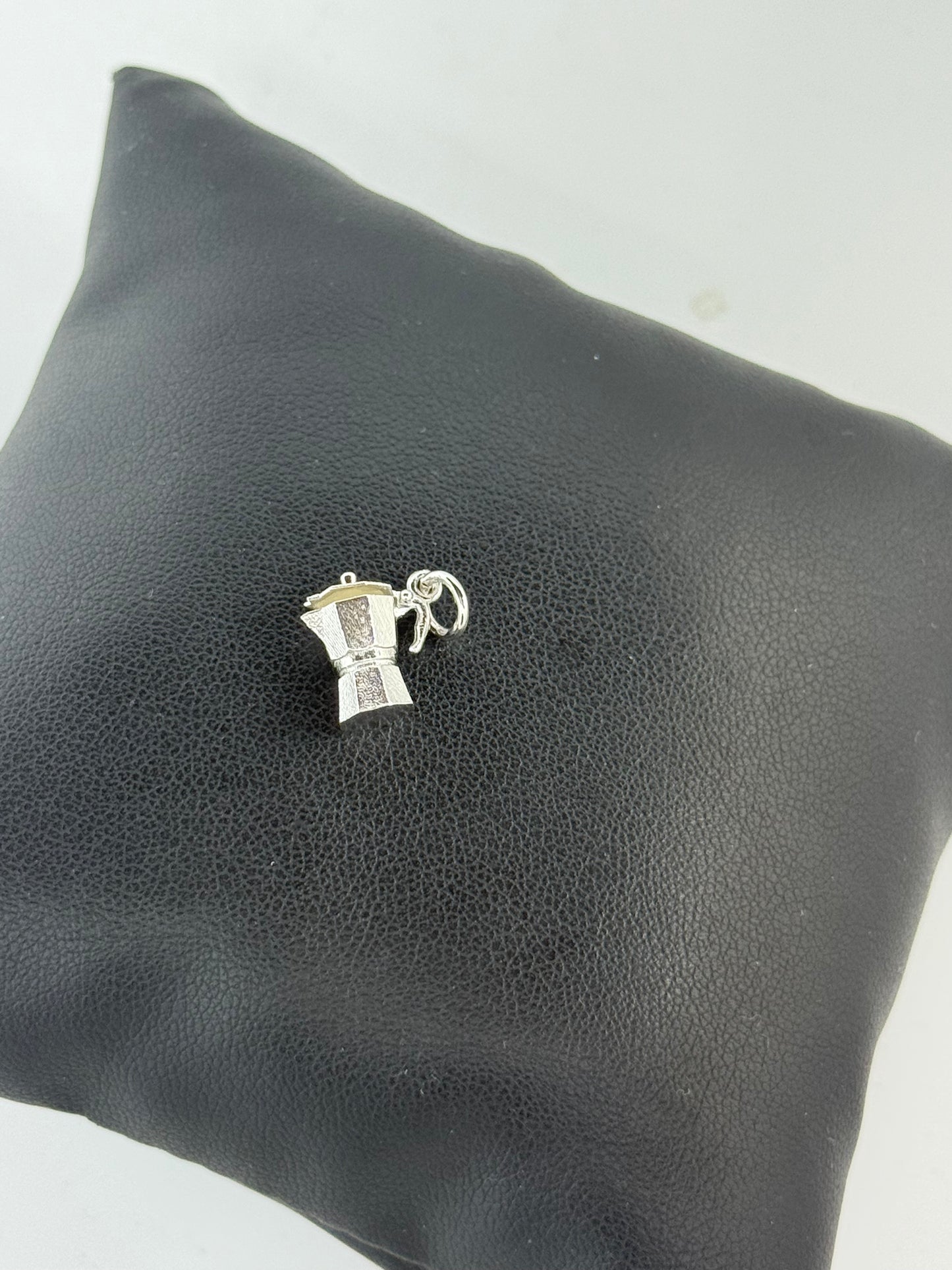 Ciondolo moka in argento 925