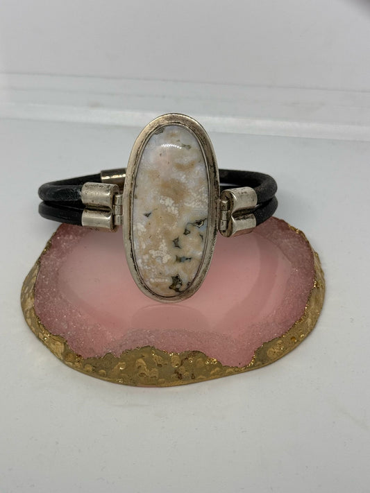 Bracciale in argento 925 pietra