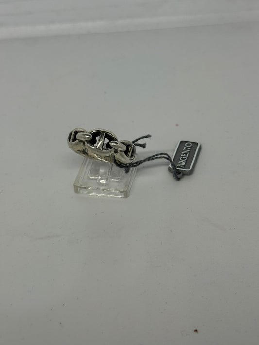 Anello in argento 925 maglia marinaia