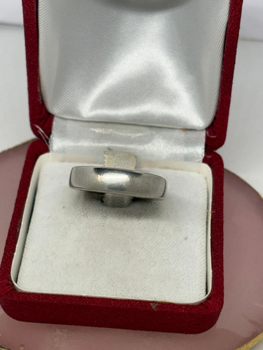 Anello in argento 925 fascia tonda