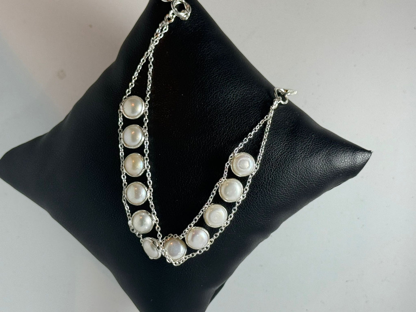 Bracciale perle in argento 925