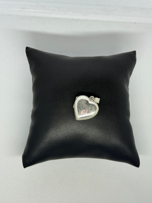 Ciondolo a cuore in argento 925