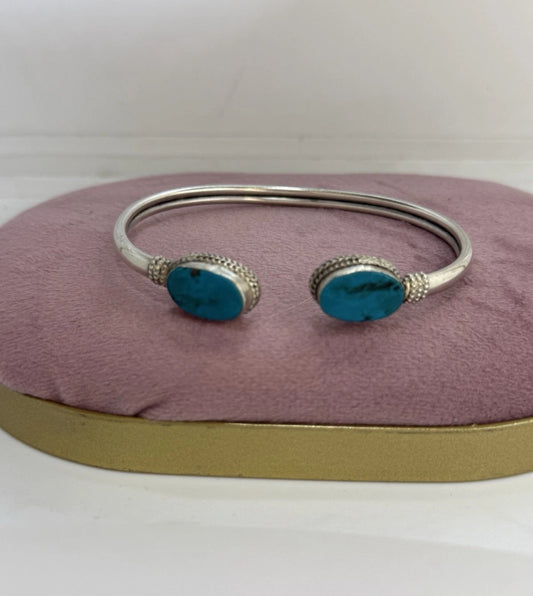 Bracciale in argento 925 Turchese