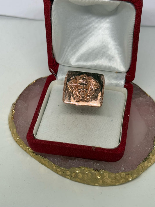 Anello medusa in argento 925