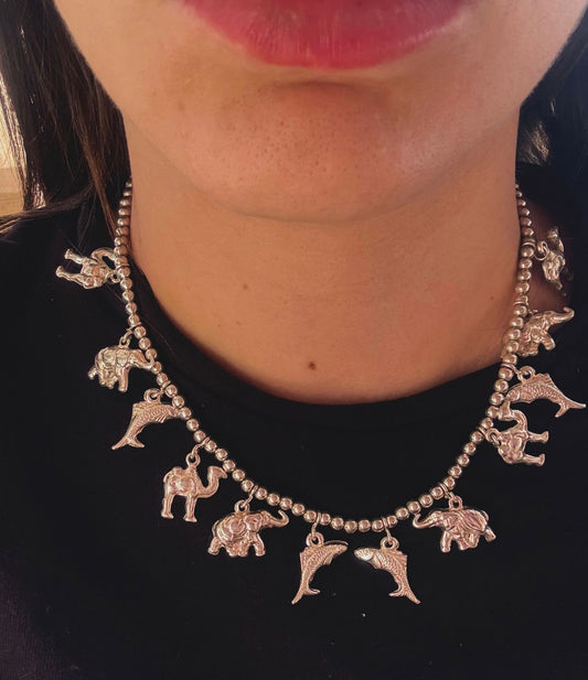 Collana charms in argento 925