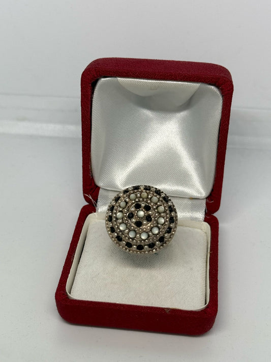 Anello arte decó in argento 925