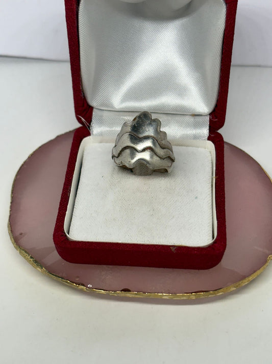 Anello in argento 925 onda