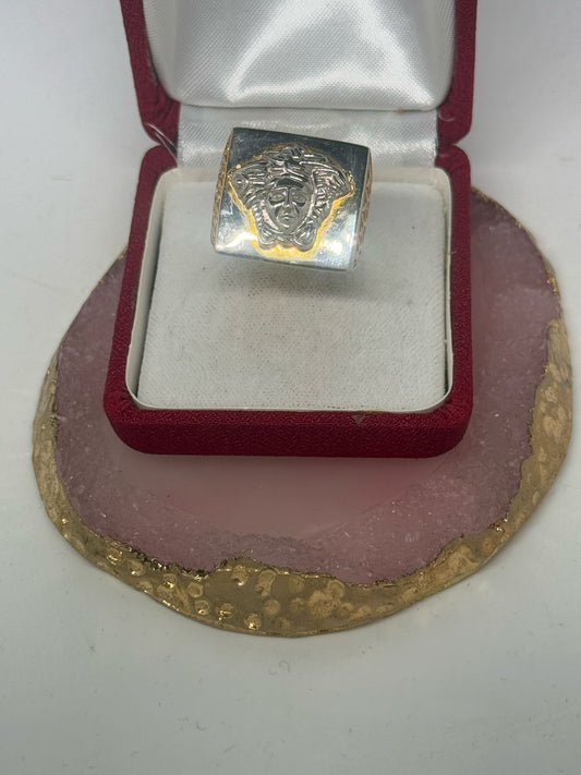 Anello in argento 925 medusa