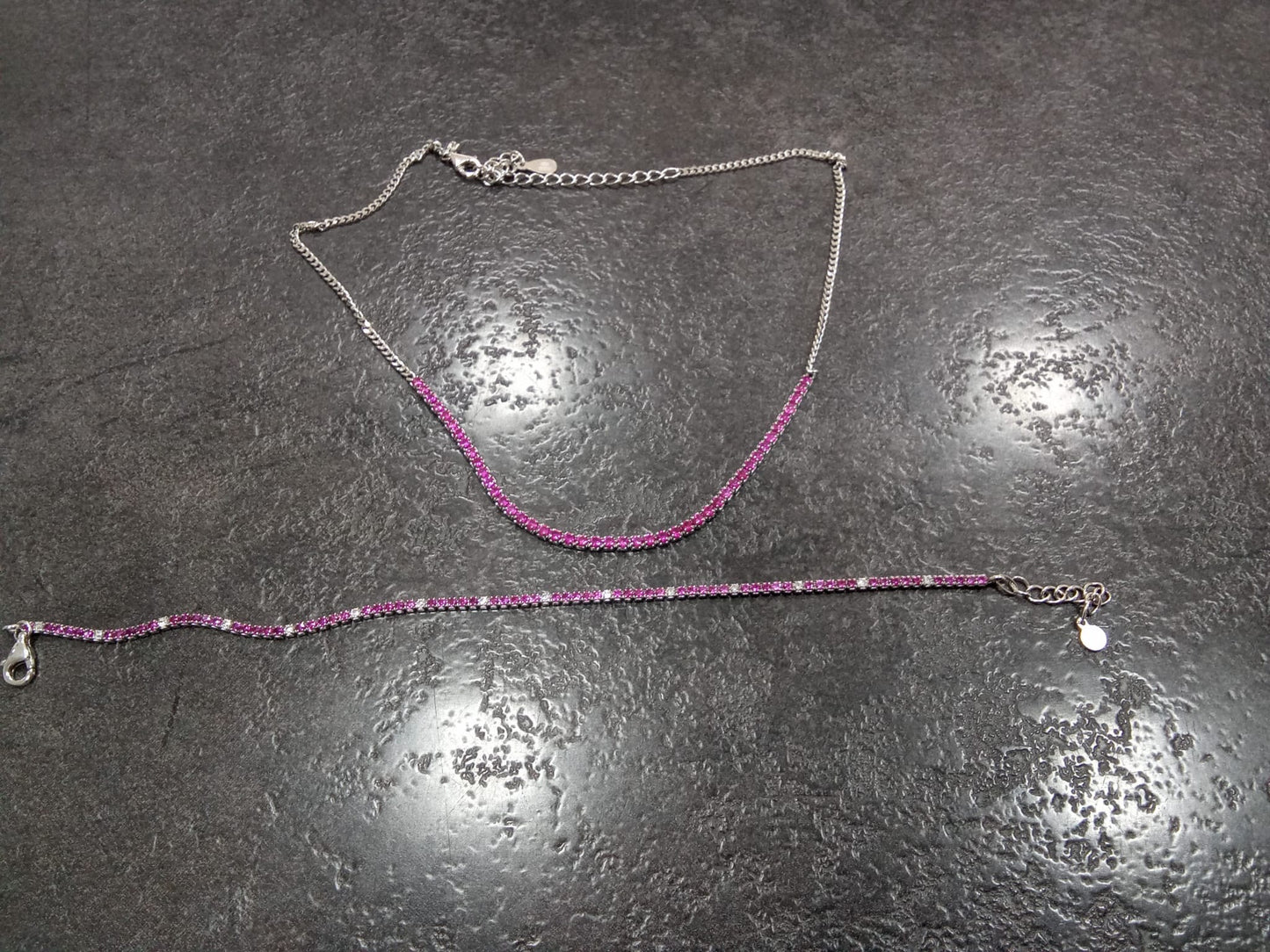 Completo in argento 925