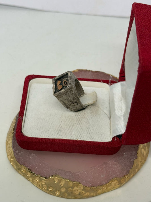 Anello Vesuvio in argento 925