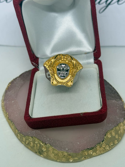 Anello in argento 925 medusa