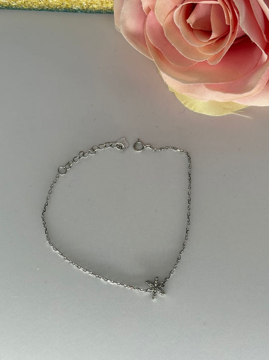 Bracciale con lettera X