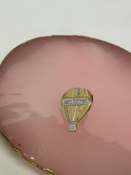 Spillo in argento 800 mongolfiera