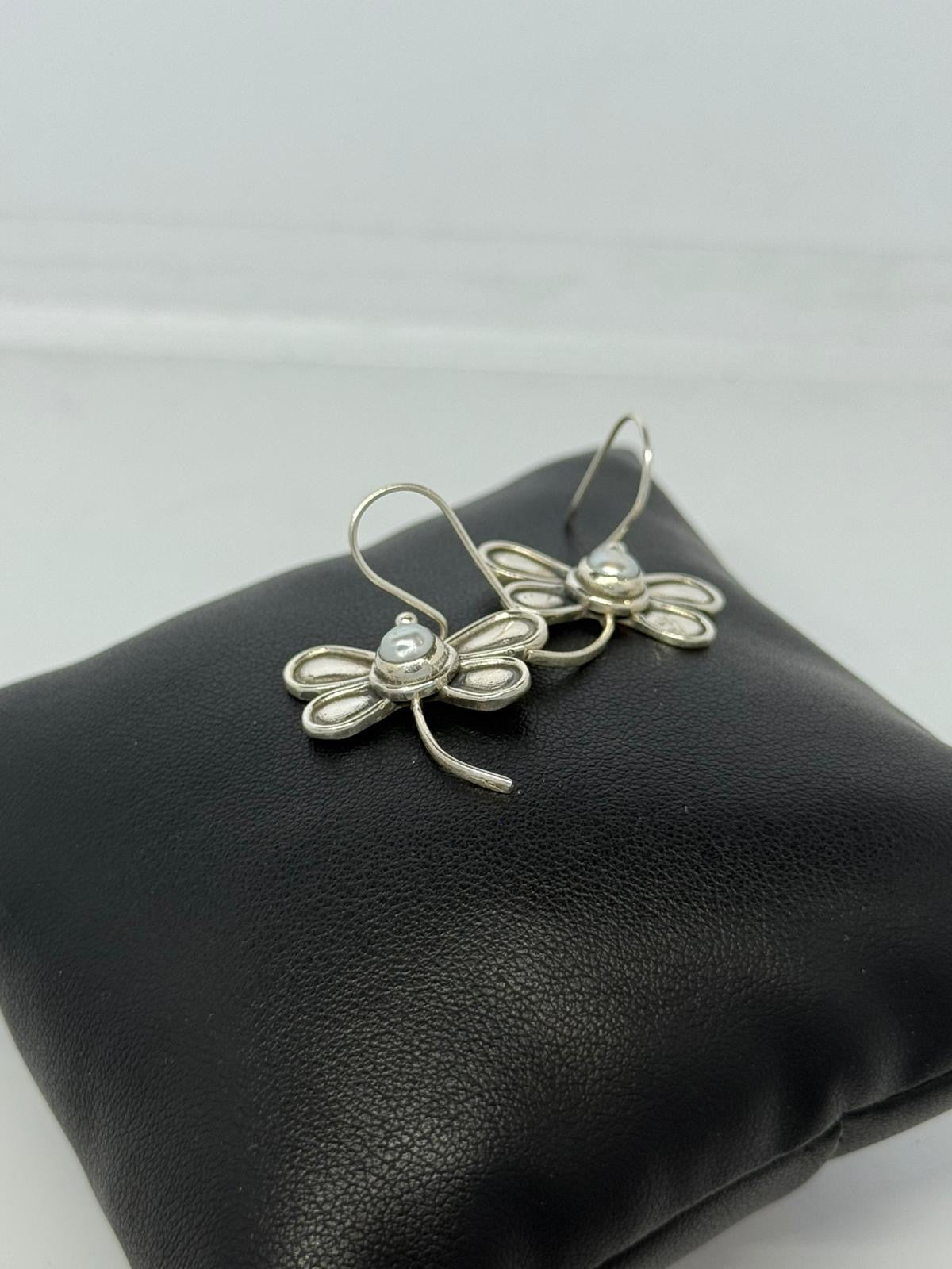 Orecchini farfalla in argento 925