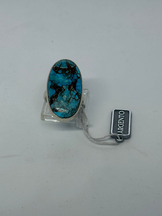 Anello in argento 925 turchese
