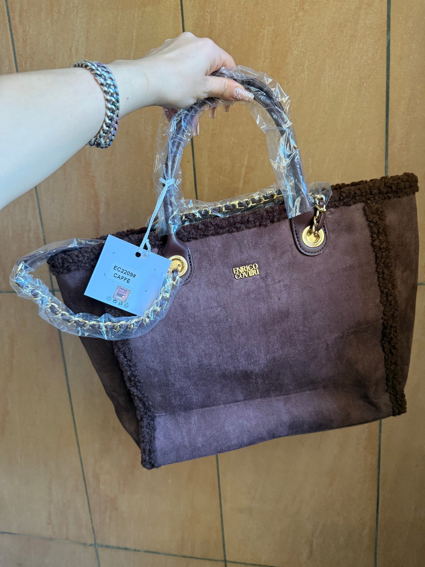 Borsa color caffè