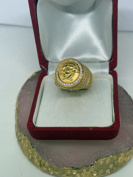 Anello in argento 925 medusa