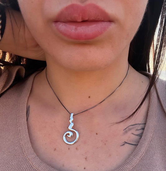 Collana in argento 925 ghirigori