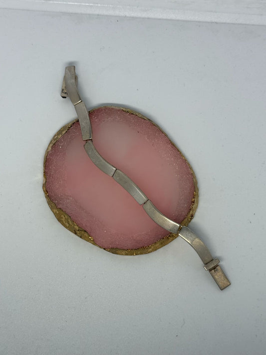 Bracciale targhette in argento 925