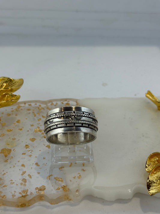 Anello fascia giro in argento 925