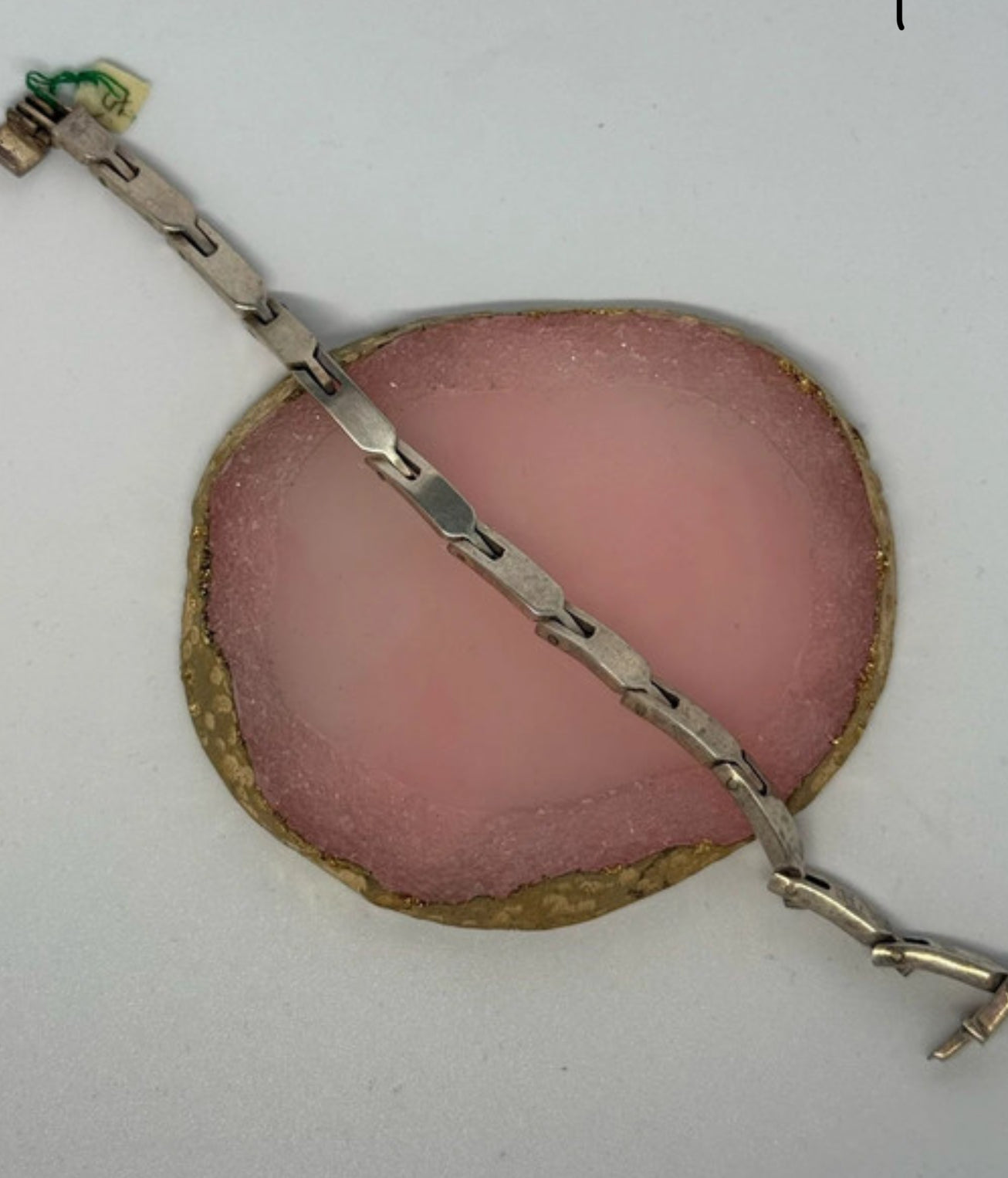 Bracciale Semirigido Argento 925 Targhette Decorative - Elegante Versatile