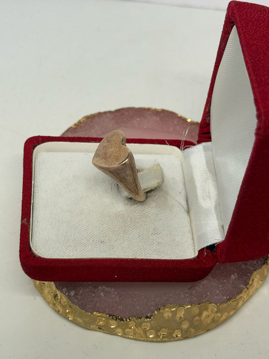 Anello cuore in argento 925