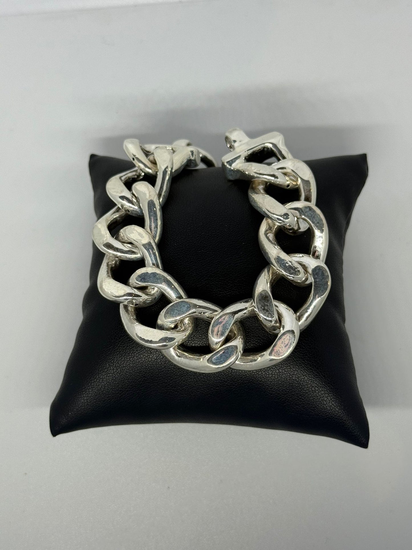 Bracciale groumette in argento 925