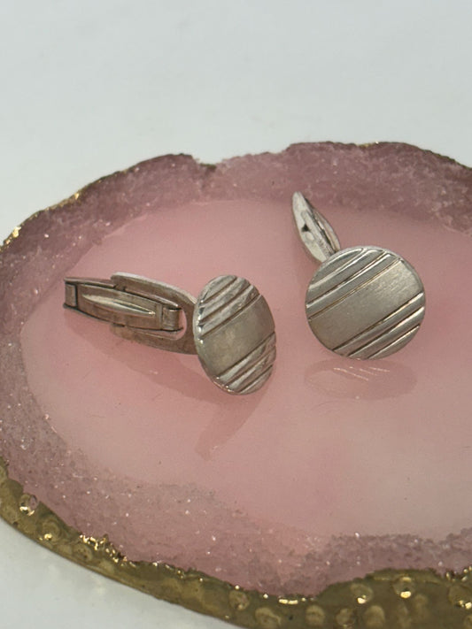 Gemelli in argento 925 tondi