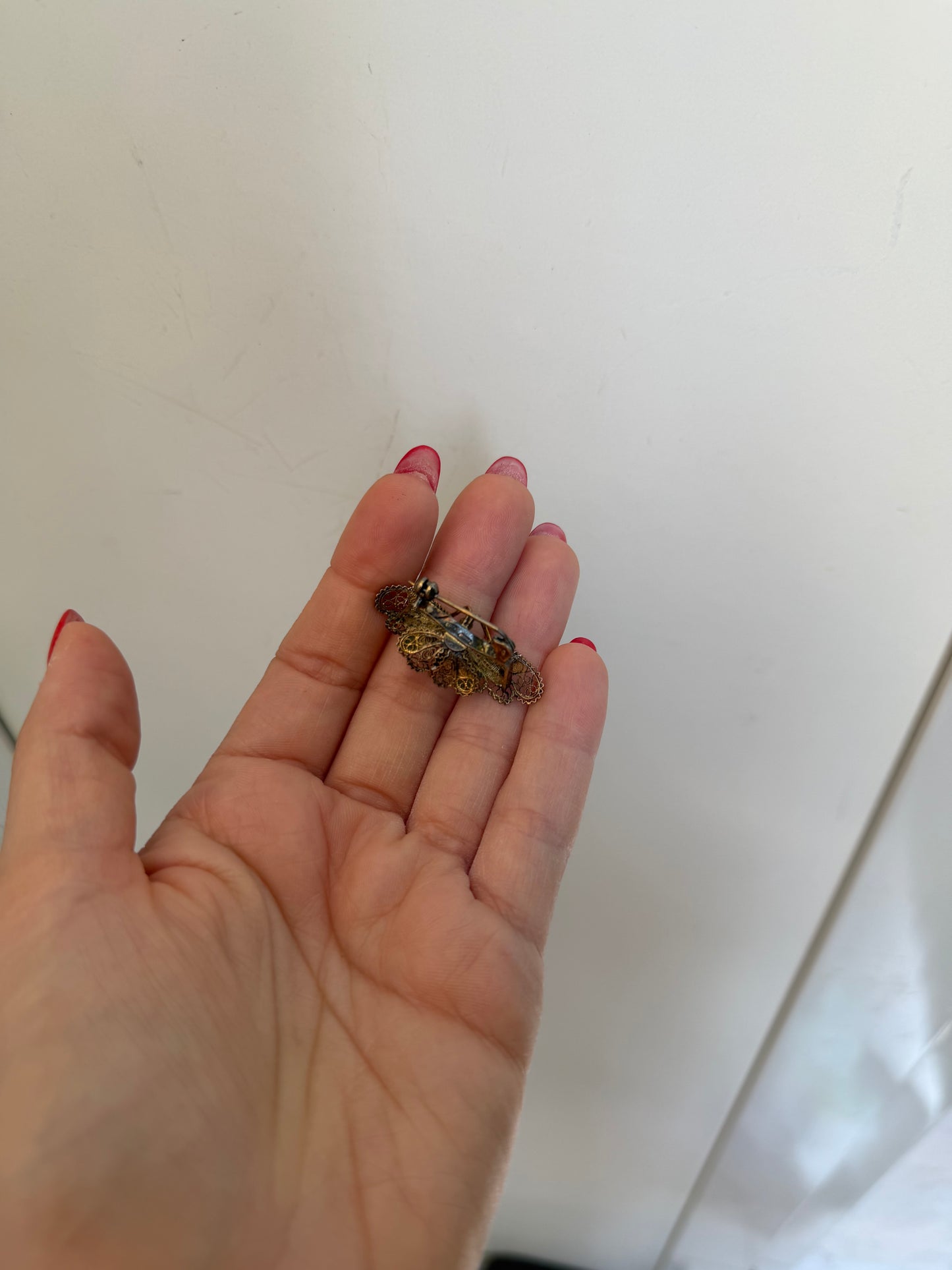 Spilla filigranata in argento 925 – lavorazione artigianale