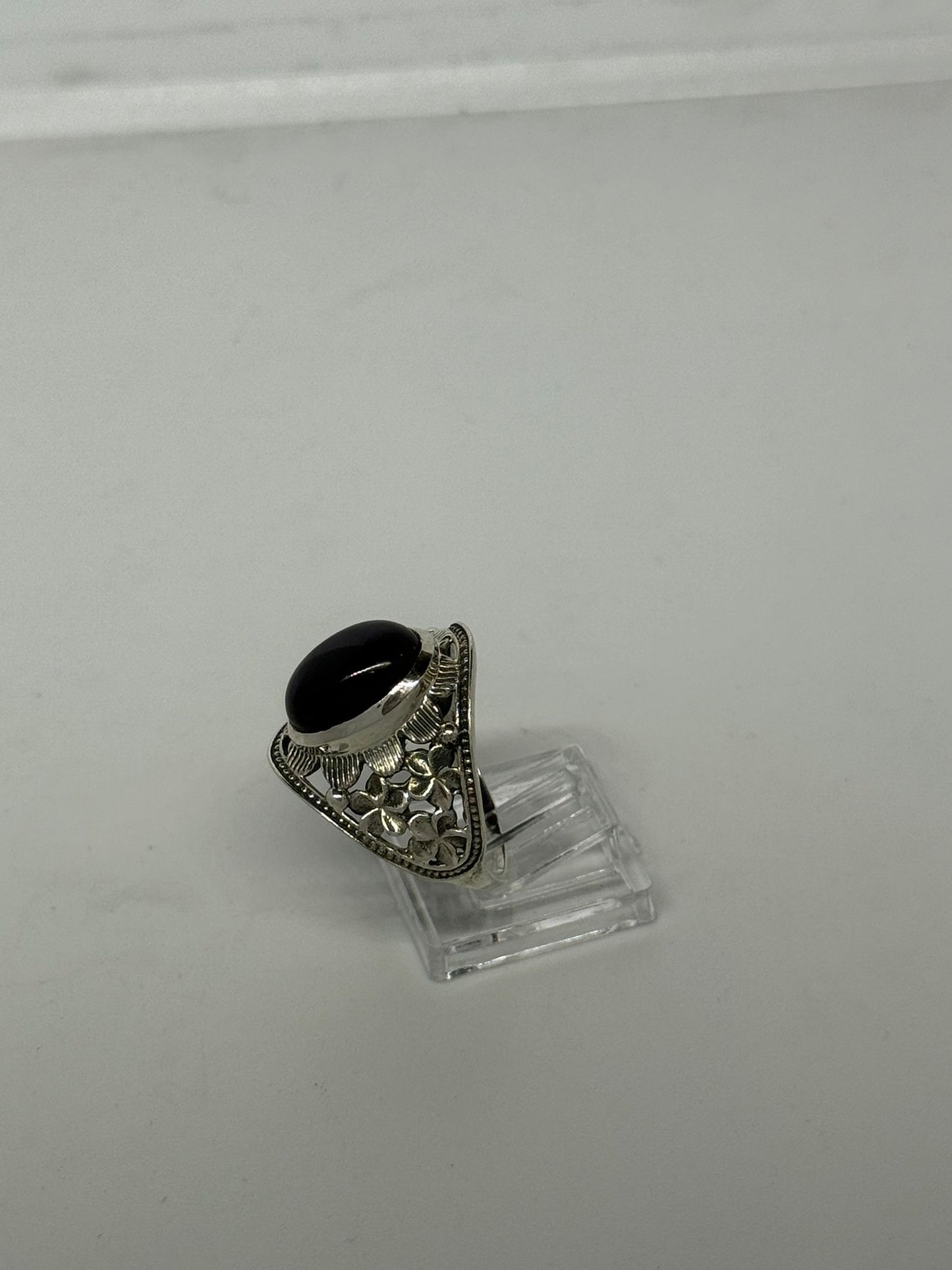 Anello in argento 925 ametista viola