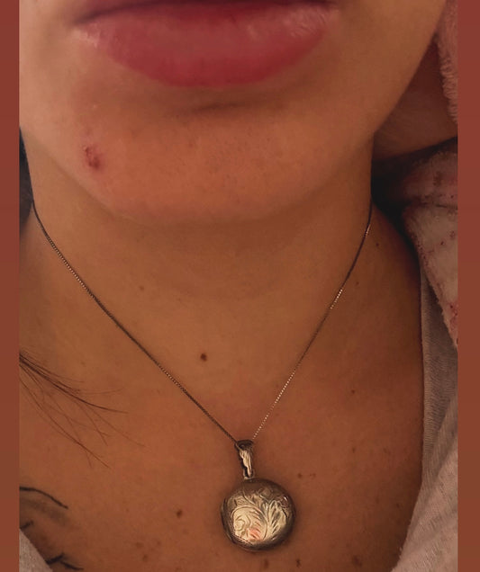 Collana in argento 925 portaveleno