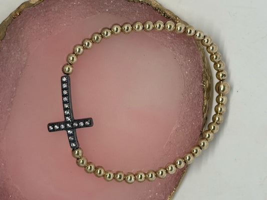 Bracciali croce in argento 925