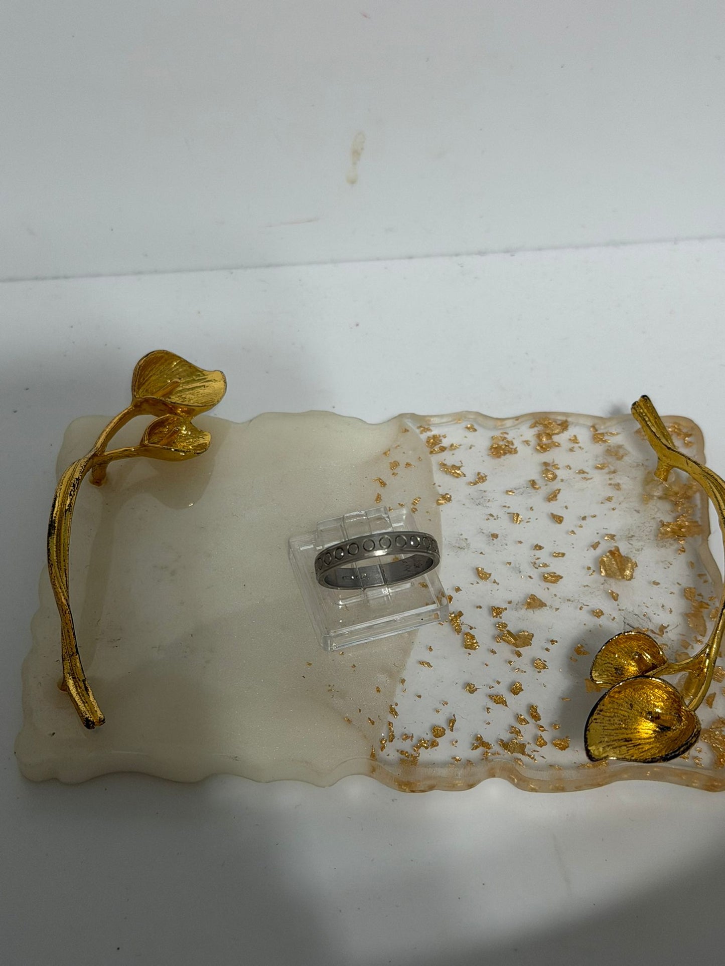 Anello Fedina con Cerchi in Argento 925 — Misura 15