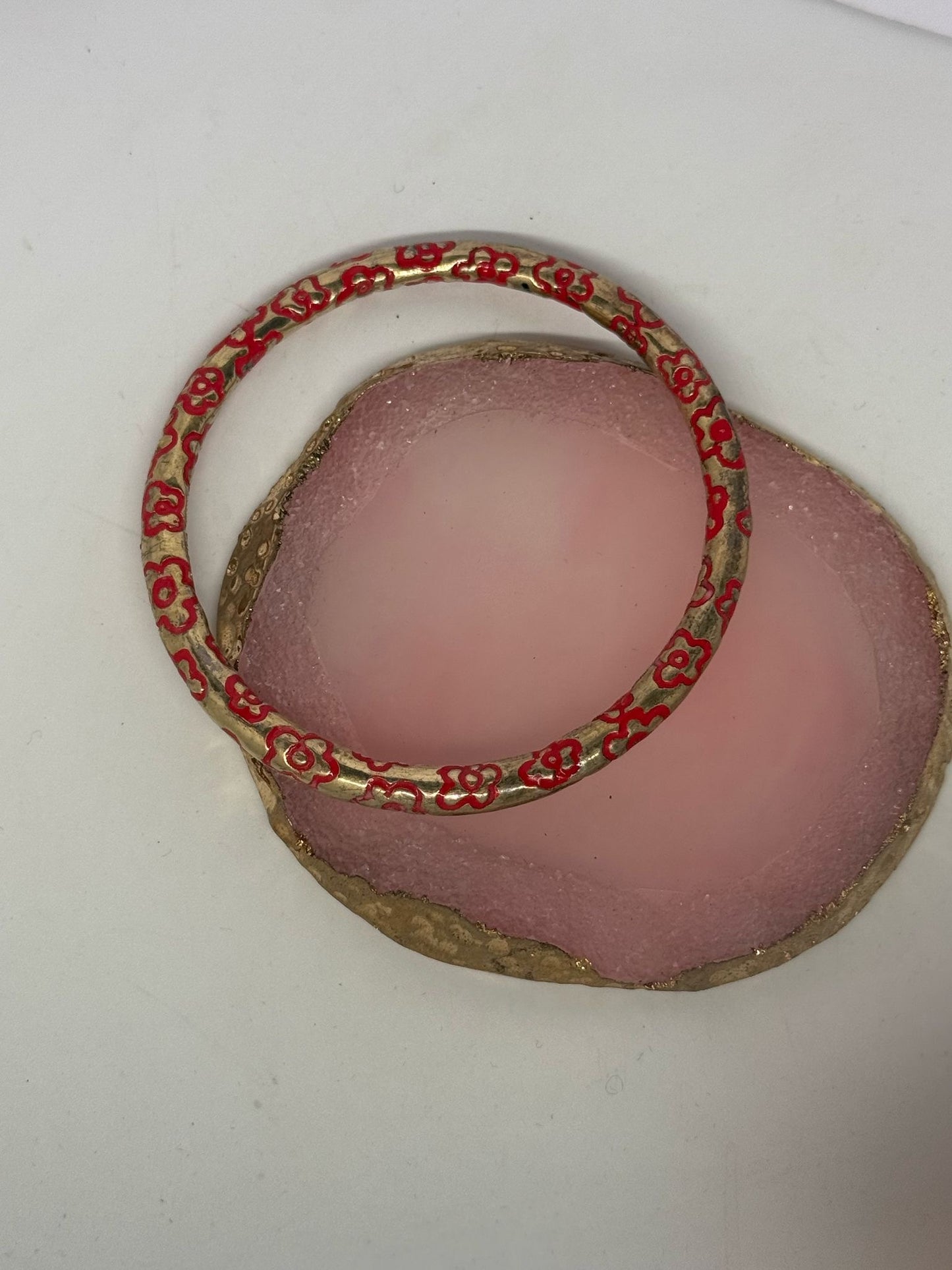 Bracciale in argento 925 fiori