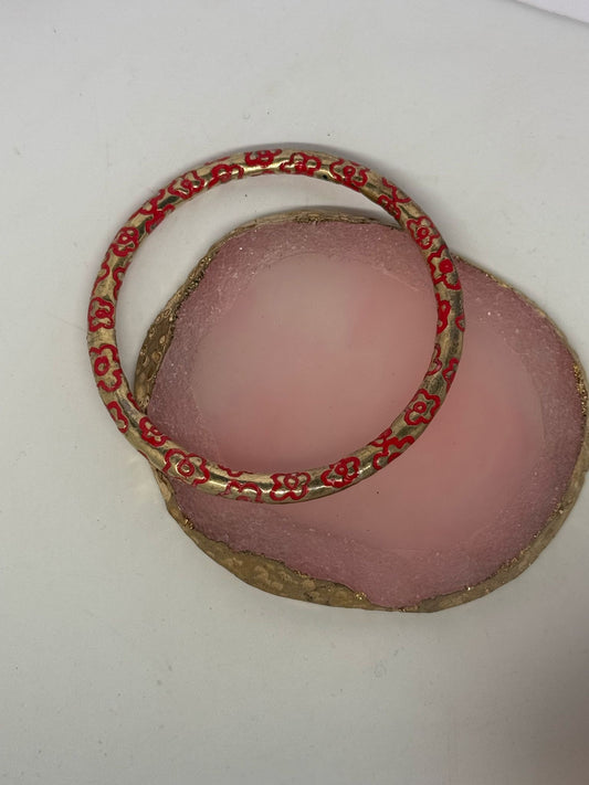 Bracciale in argento 925 fiori