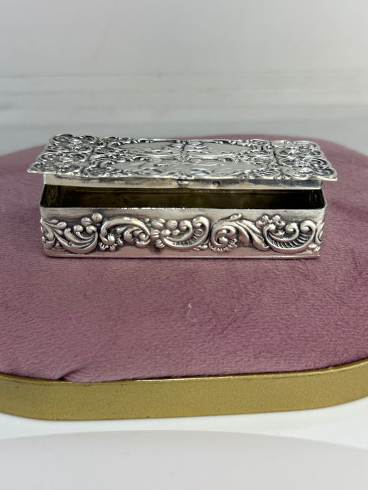 Scatolina angeli in argento 925