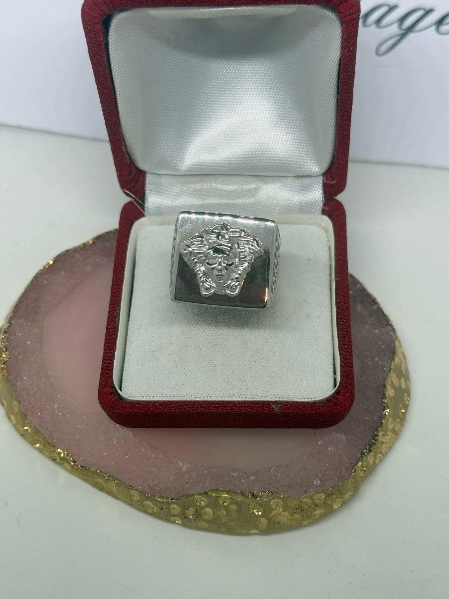 Anello medusa in argento 925