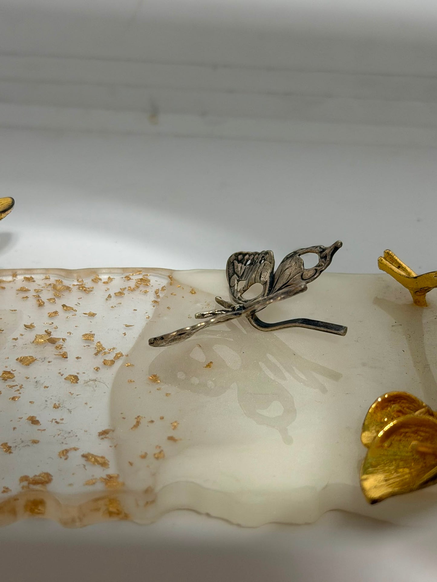 Spillo Farfalla Brunita in Argento 925 – Pezzo Unico Artigianale