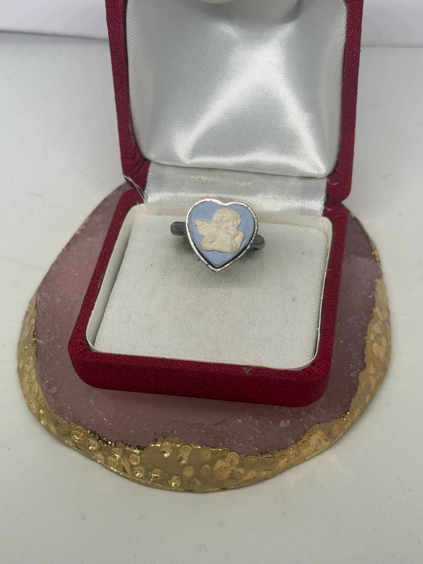 Anello in argento 925 angelo putto