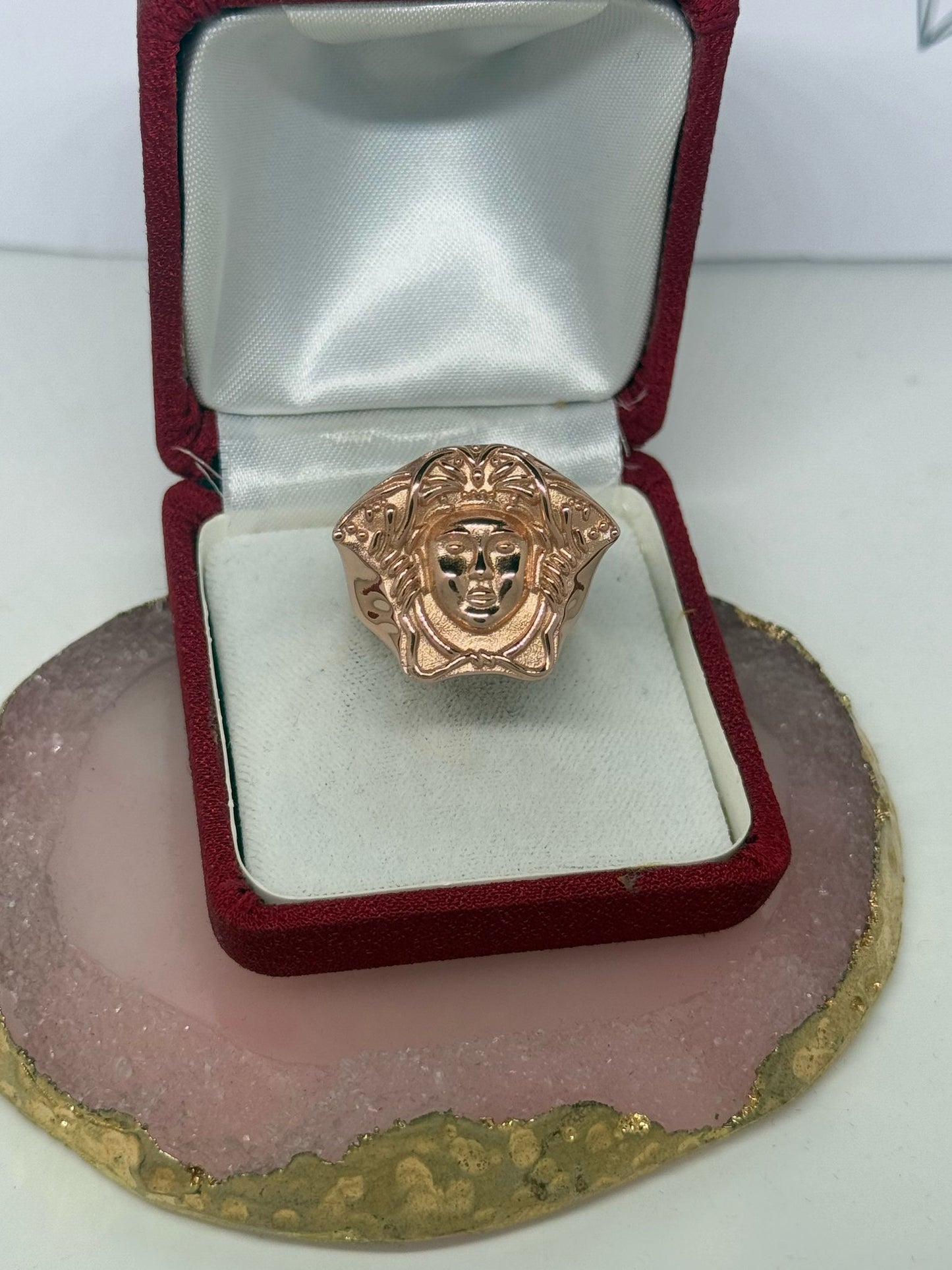 Anello in argento 925 medusa