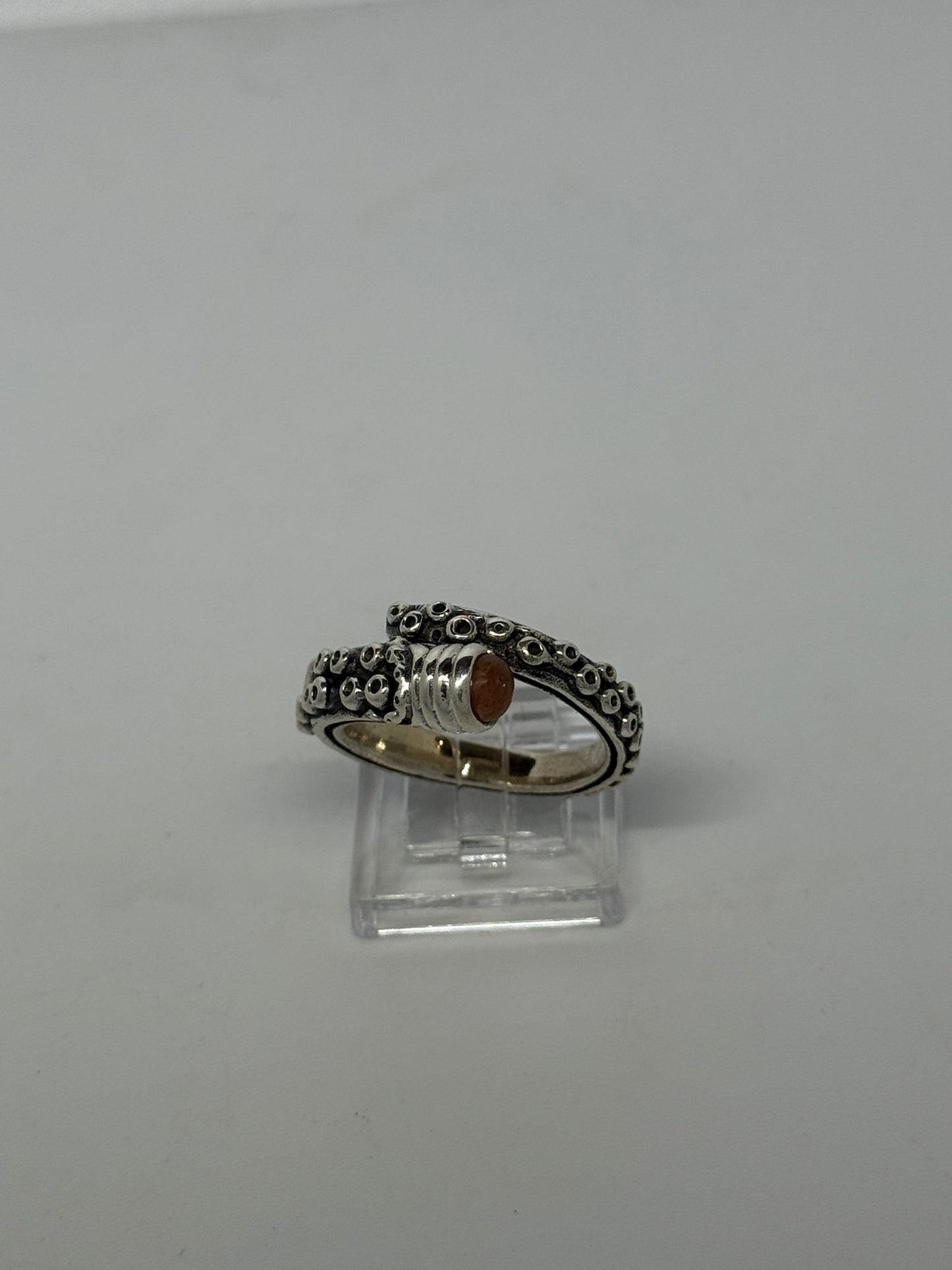Anello in argento 925 pietra del sole