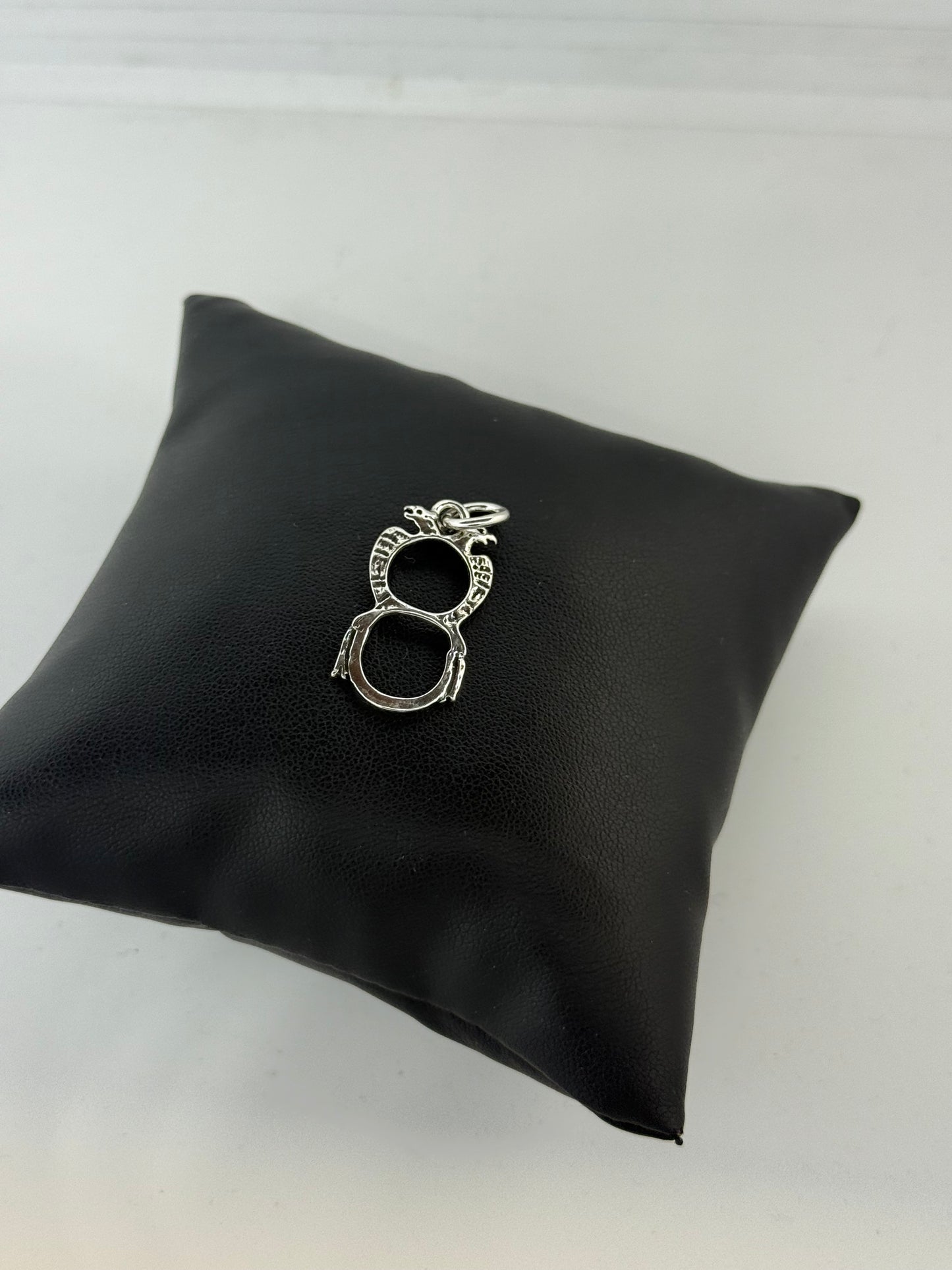 Ciondolo asso di denari in argento 800