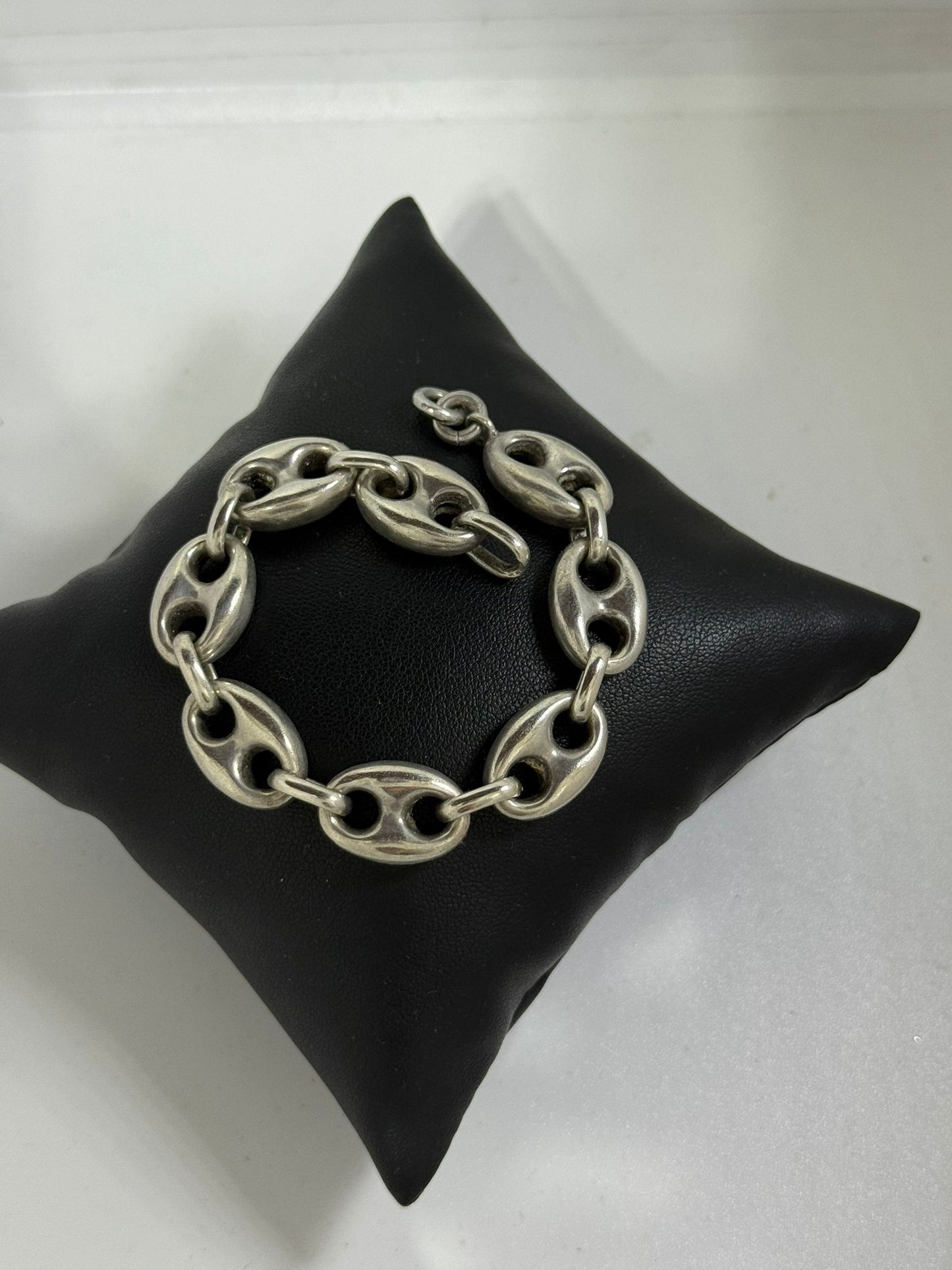 Bracciale maglia marinaia in argento 925