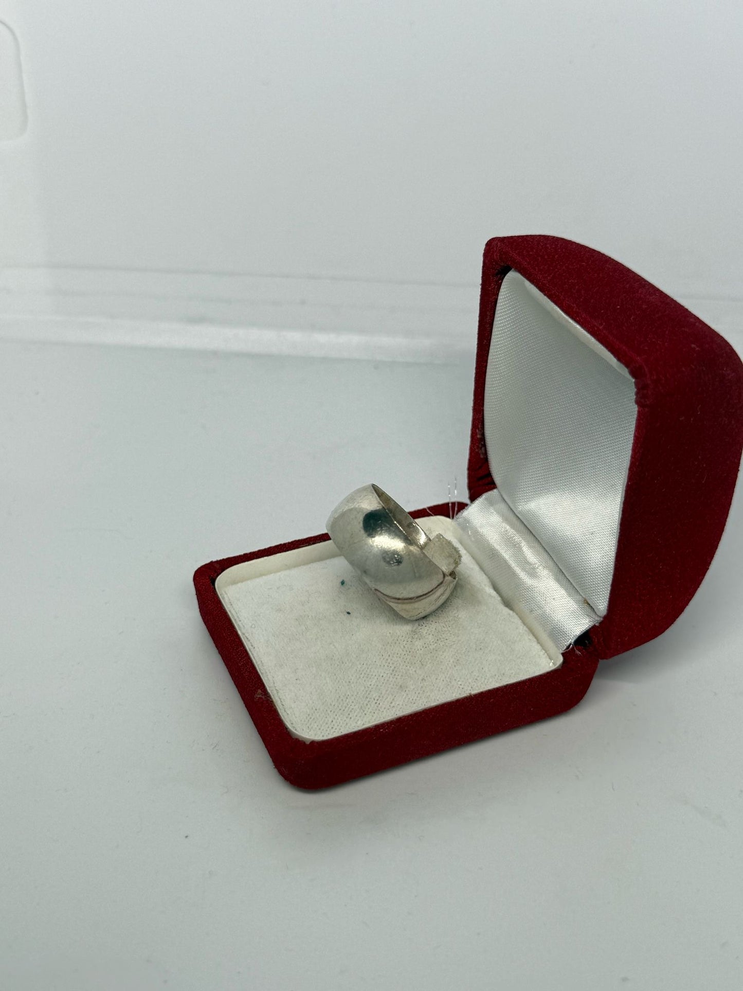 Anello fascia liscia in argento 925