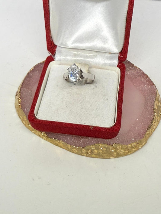 Anello in argento 925 solitario