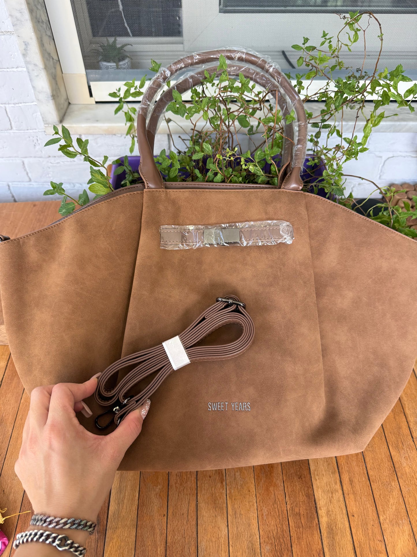 Borsa camoscio curio