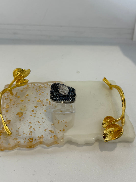 Anello serpente in argento 925