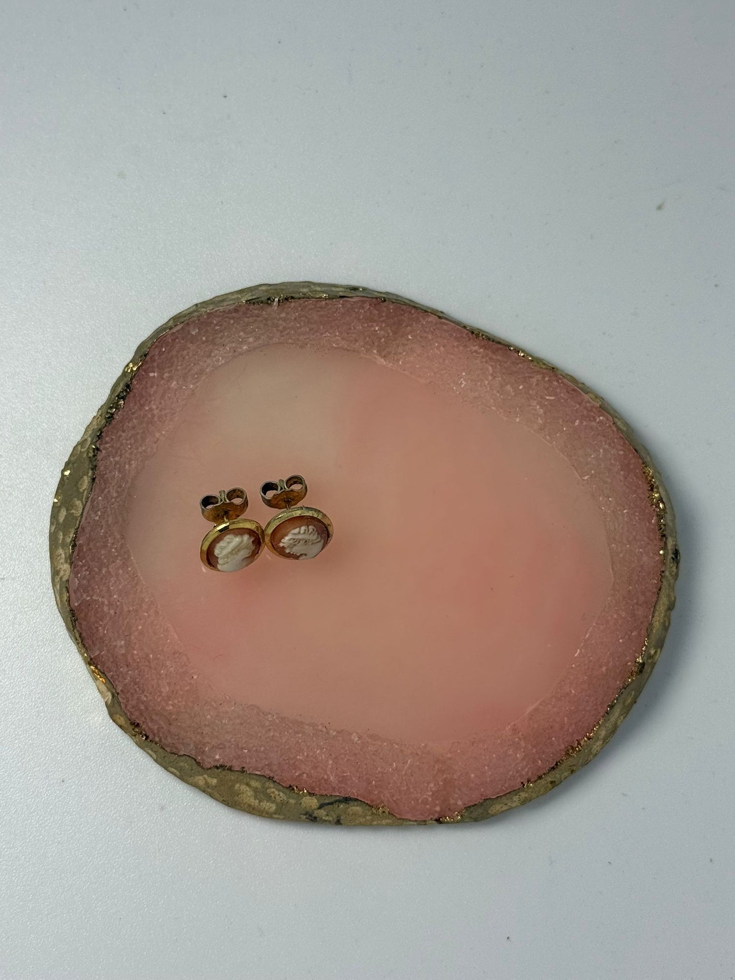 Orecchini in argento 925 cammeo