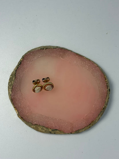 Orecchini in argento 925 cammeo